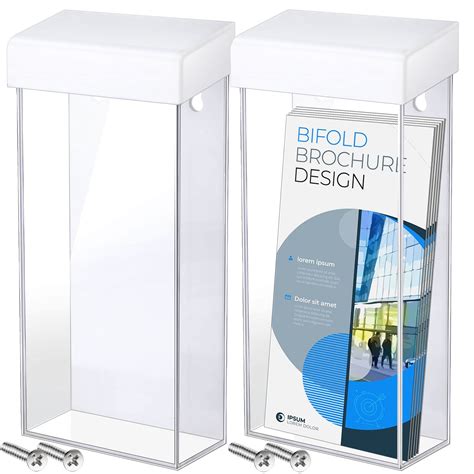 outdoor brochure box with stand.